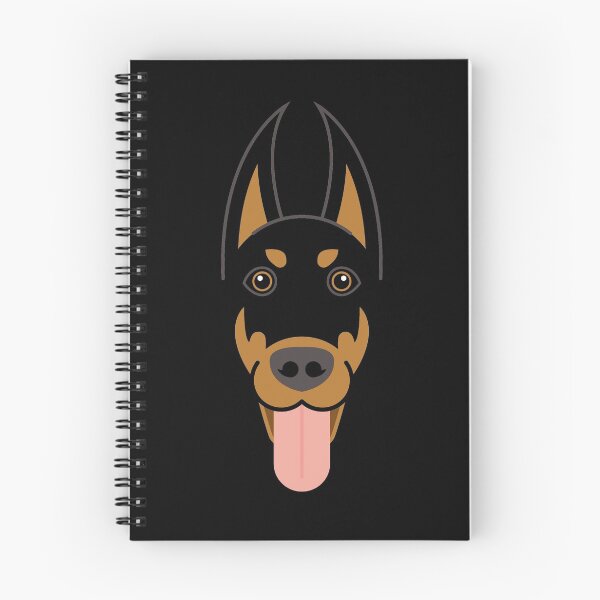 Item preview, Doberman Pinscher dog face designed and sold by ShirtBricks.