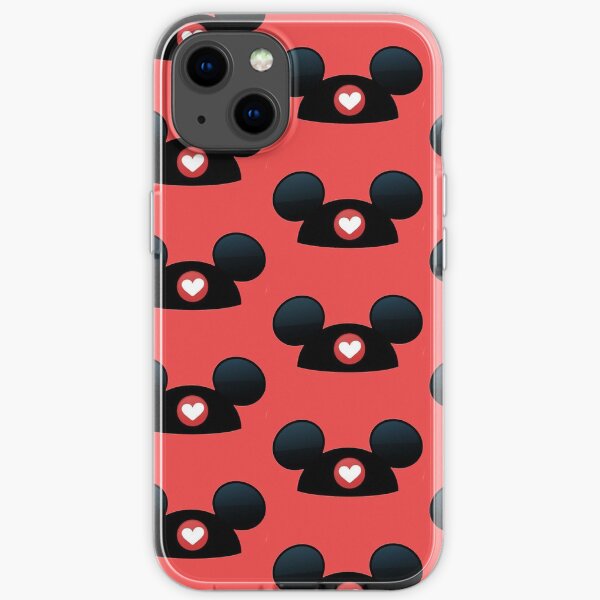 mickey ears iPhone Soft Case