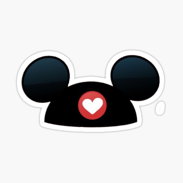 Mickey Mouse Stickers Redbubble - mouse ears roblox