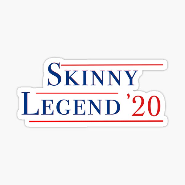 Skinny Legend Stickers Redbubble - skinny legend anthem roblox id ava