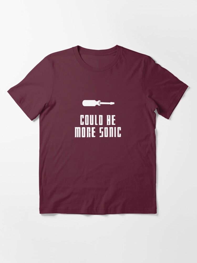 Alternate view of Could be more sonic - Sonic screwdriver 2 Essential T-Shirt