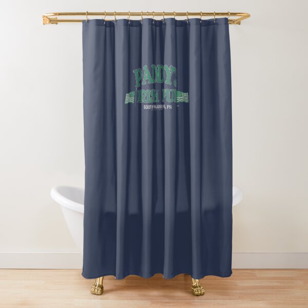 "It's Always Sunny in Philadelphia Paddys Pub" Shower Curtain by