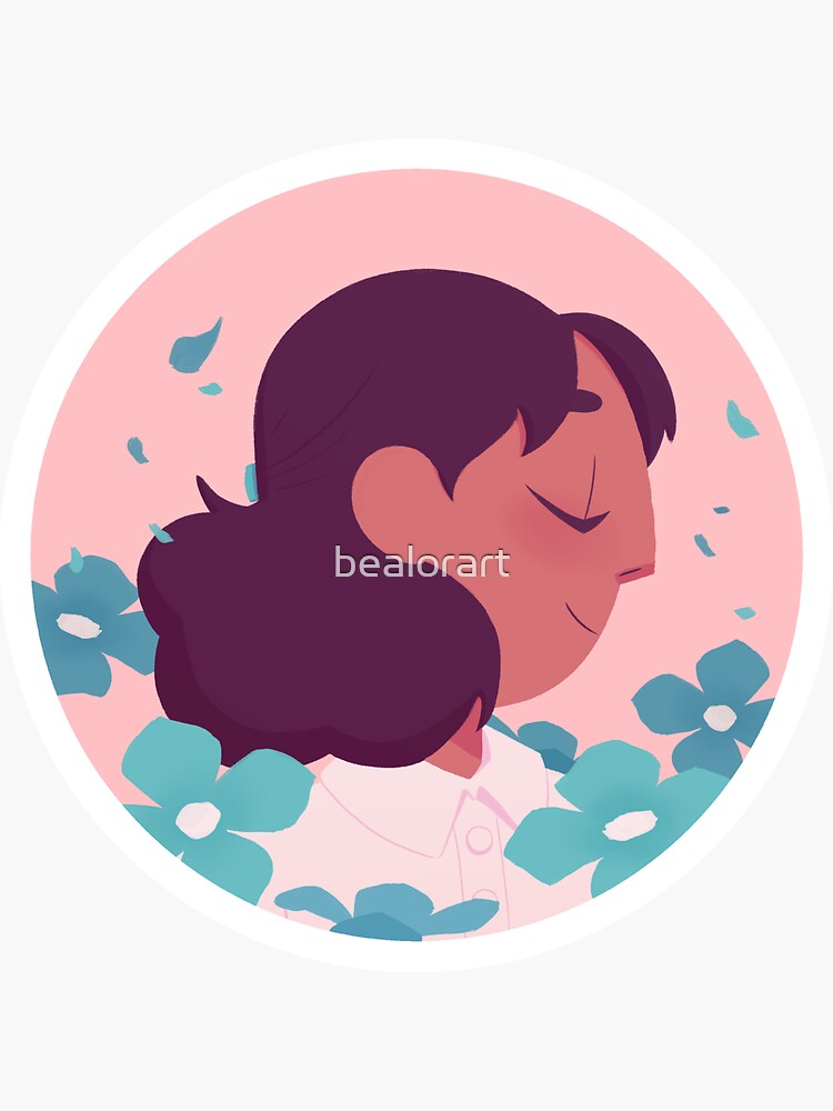 Pastel Connie portrait by bealorart