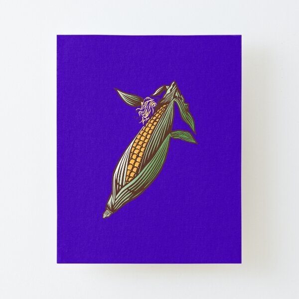 Corn Husk Canvas Mounted Print