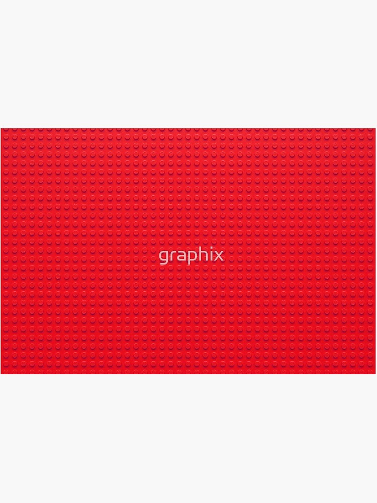 Building Block Brick Texture Red Laptop Skin By Graphix Redbubble - texture brick roblox