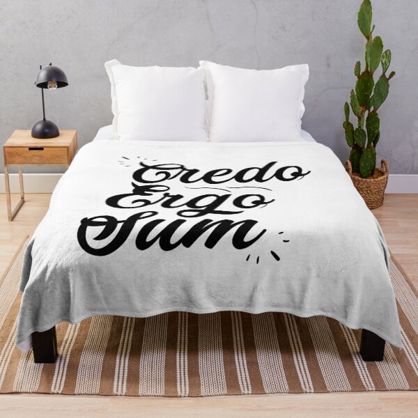 Item preview, Credo Ergo Sum - Black designed and sold by saechla.