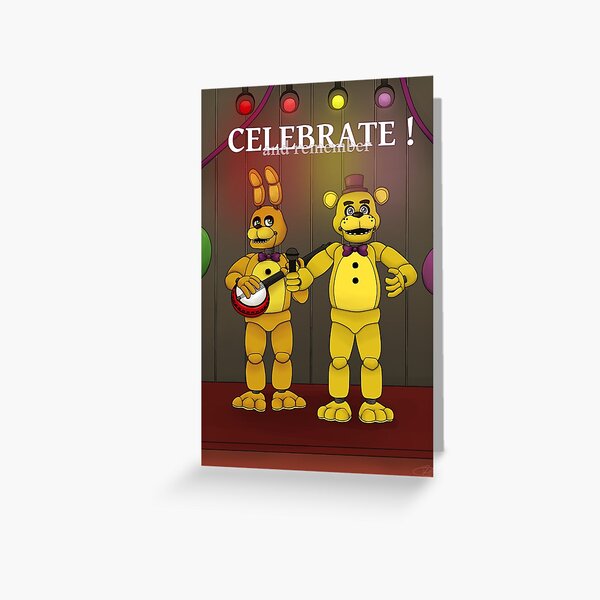 Fnaf Greeting Cards | Redbubble