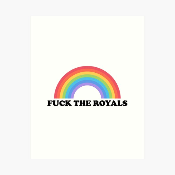 Item preview, FUCK THE ROYALS designed and sold by MonkeySame.
