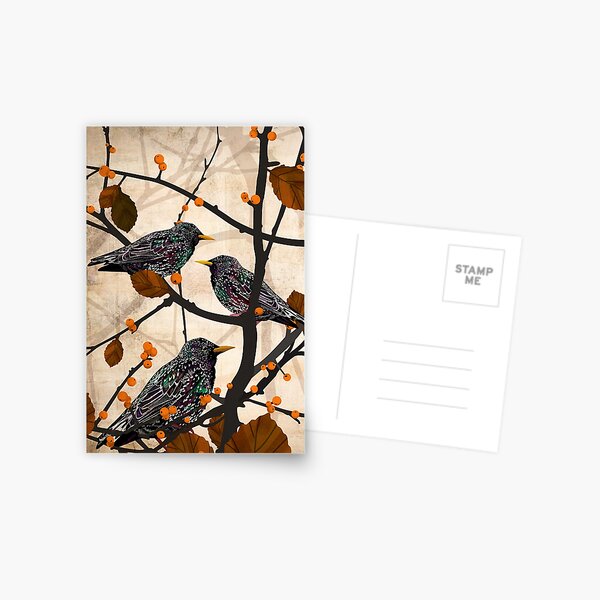Item preview, Starlings designed and sold by katherineblower.