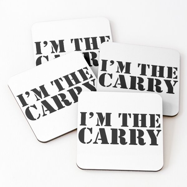 Item preview, I'm the Carry Esports Streaming Gamer Streamer Gaming designed and sold by Martina Mladenova.