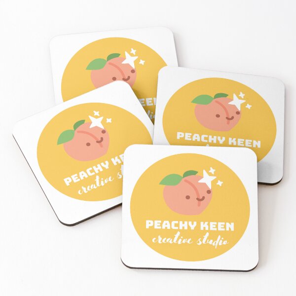 Item preview, Peach Keen Creative Studio (No Background) designed and sold by teaandcraft.