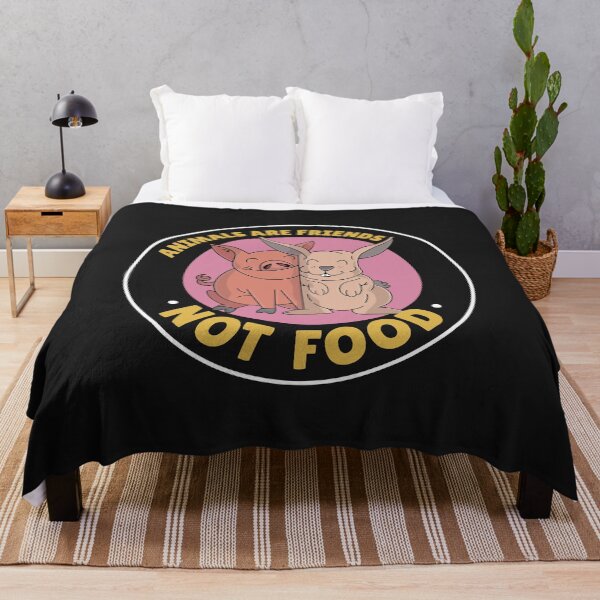 Item preview, Animals Are Friends Not Food designed and sold by o2bshirt.