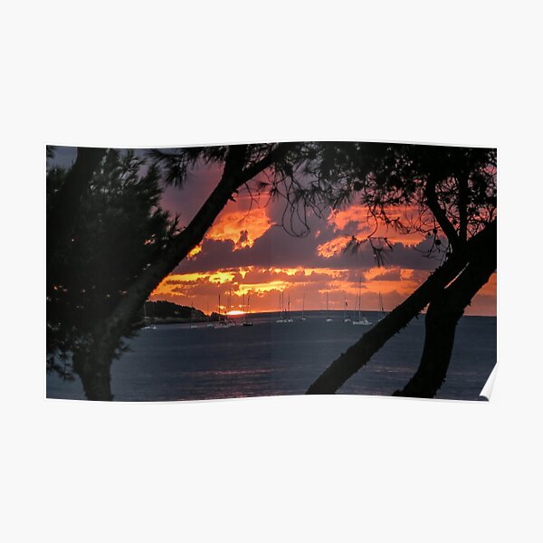 Sunrise in Ibiza Poster