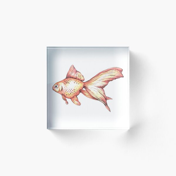 Aperçu de l'œuvre Poisson rouge créée et vendue par Ropear.