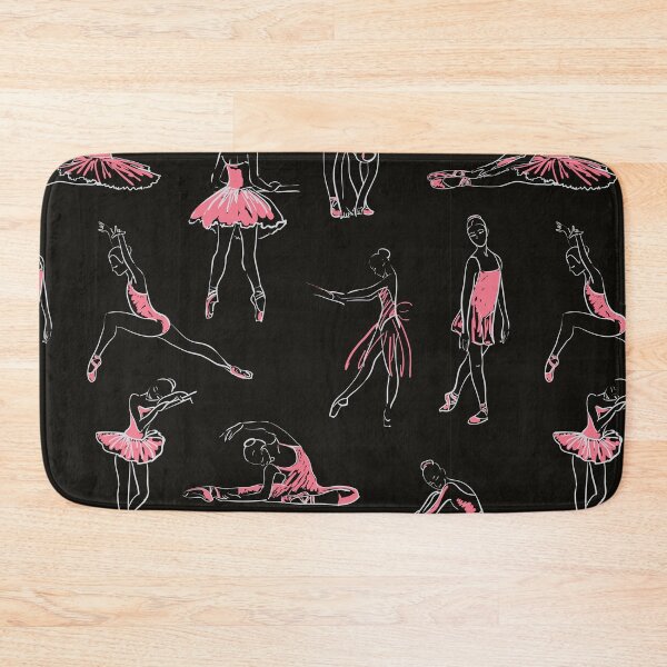 Item preview,  girls ballerina standing in a pose seamless pattern designed and sold by Olga Berlet.
