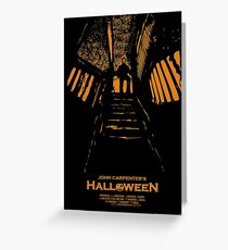 Halloween Stencil Greeting Card