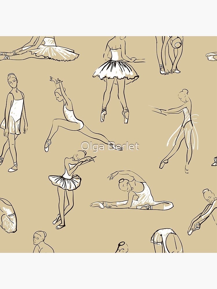Flat Vector Ballet Dancers no.1 – Toffu Co