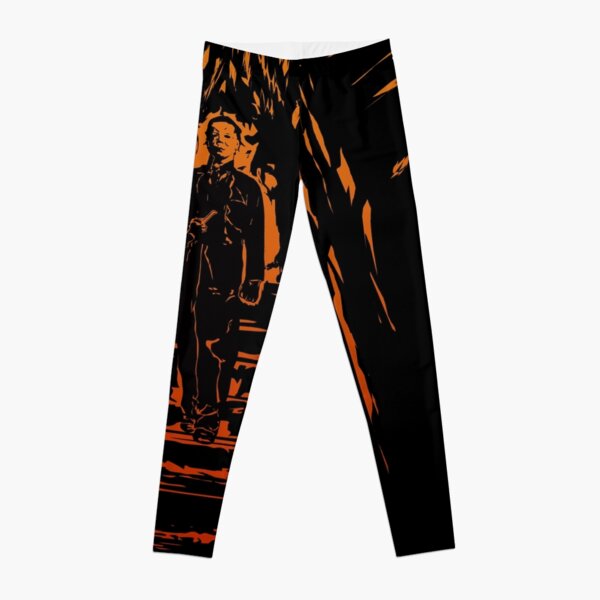 Halloween II Stencil Leggings