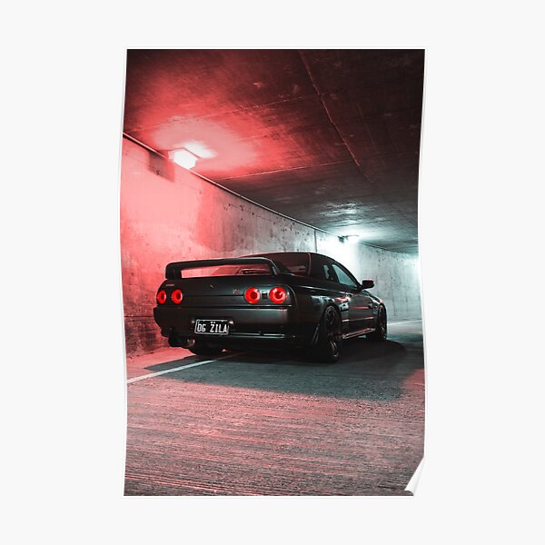 Nissan Skyline R32 GTR "OG ZILA" Poster