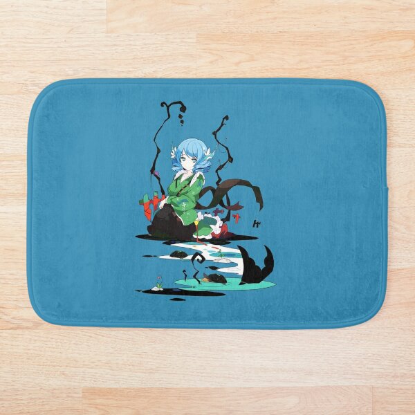 touhou bath mats redbubble redbubble