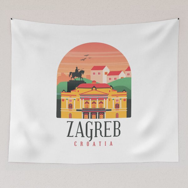 Item preview, Zagreb Croatia designed and sold by o2bshirt.