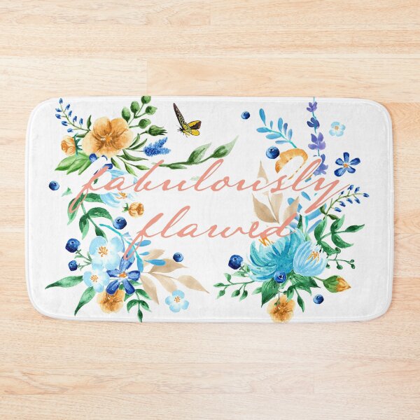 Item preview, Blue Yellow Flowers - Fabulously Flawed designed and sold by MaplewoodMerch.