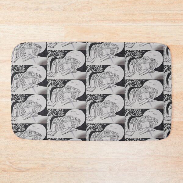 Item preview, Tiny House on a Dark Night designed and sold by rockabilby.