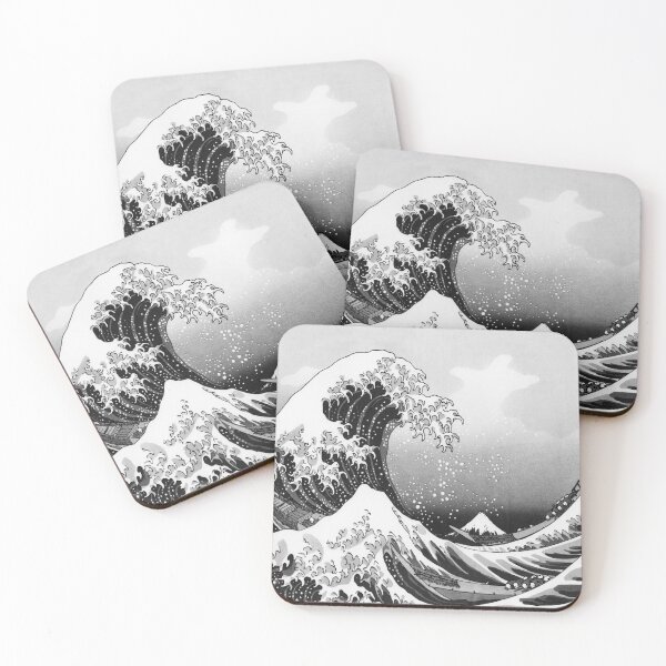 Item preview, Great Wave: Monochrome designed and sold by rapplatt.