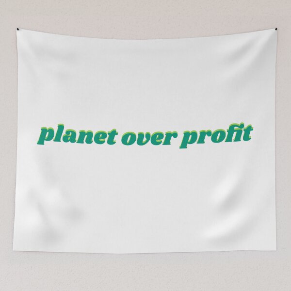Item preview, planet over profit designed and sold by wokemongoose.