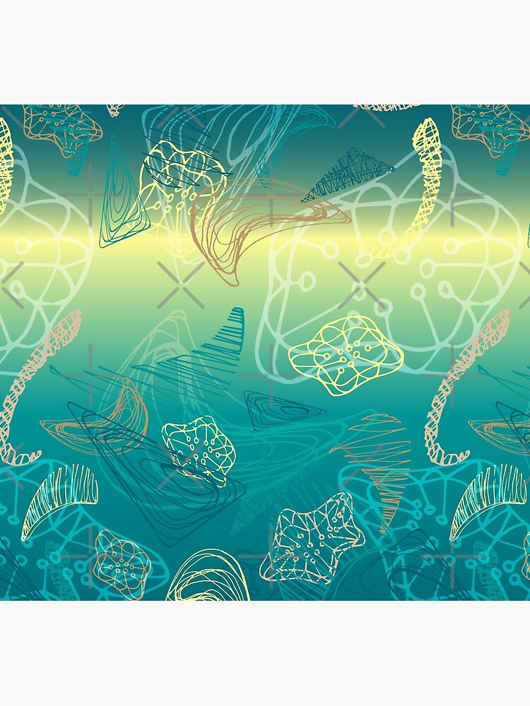 abstract deep see underwater pattern design by nobelbunt
