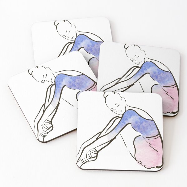 Item preview,  ballerina figure, watercolor illustration designed and sold by Olga Berlet.