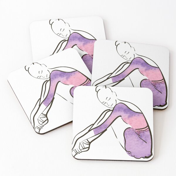 Item preview,  ballerina figure, watercolor illustration designed and sold by Olga Berlet.