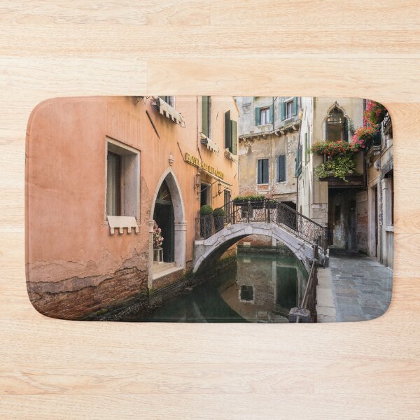Item preview, Classic Venetian - Rio de San Zanivoro Canal Turn and Dainty Bridge designed and sold by Georgia Mizuleva.