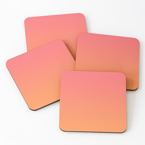 Item preview, DAWN - Minimalist Red to Orange Gradient Ombre designed and sold by GRDNT.
