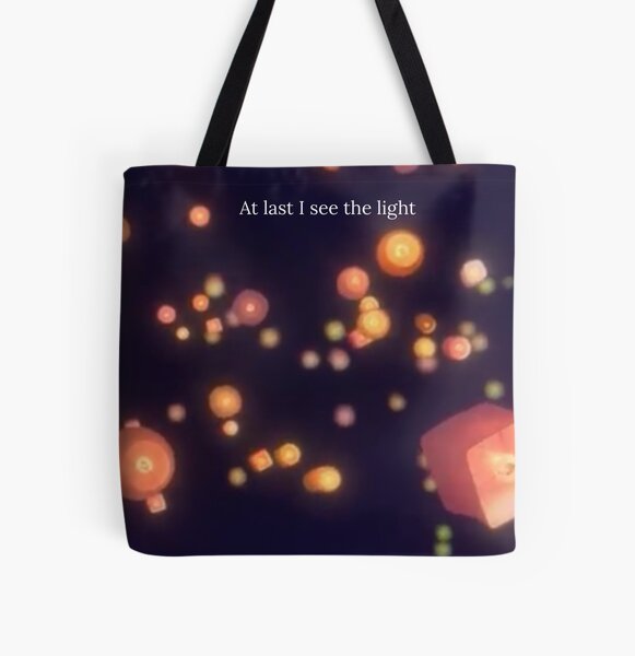 Lanterns In The Sky All Over Print Tote Bag