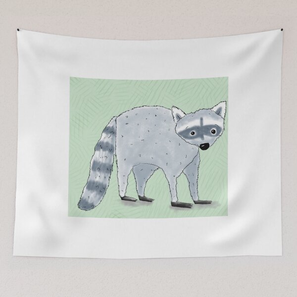 Item preview, roxy the raccoon  designed and sold by Charlotsart .