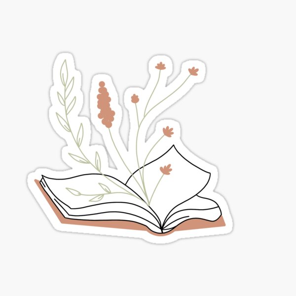 Download Open Book Stickers Redbubble