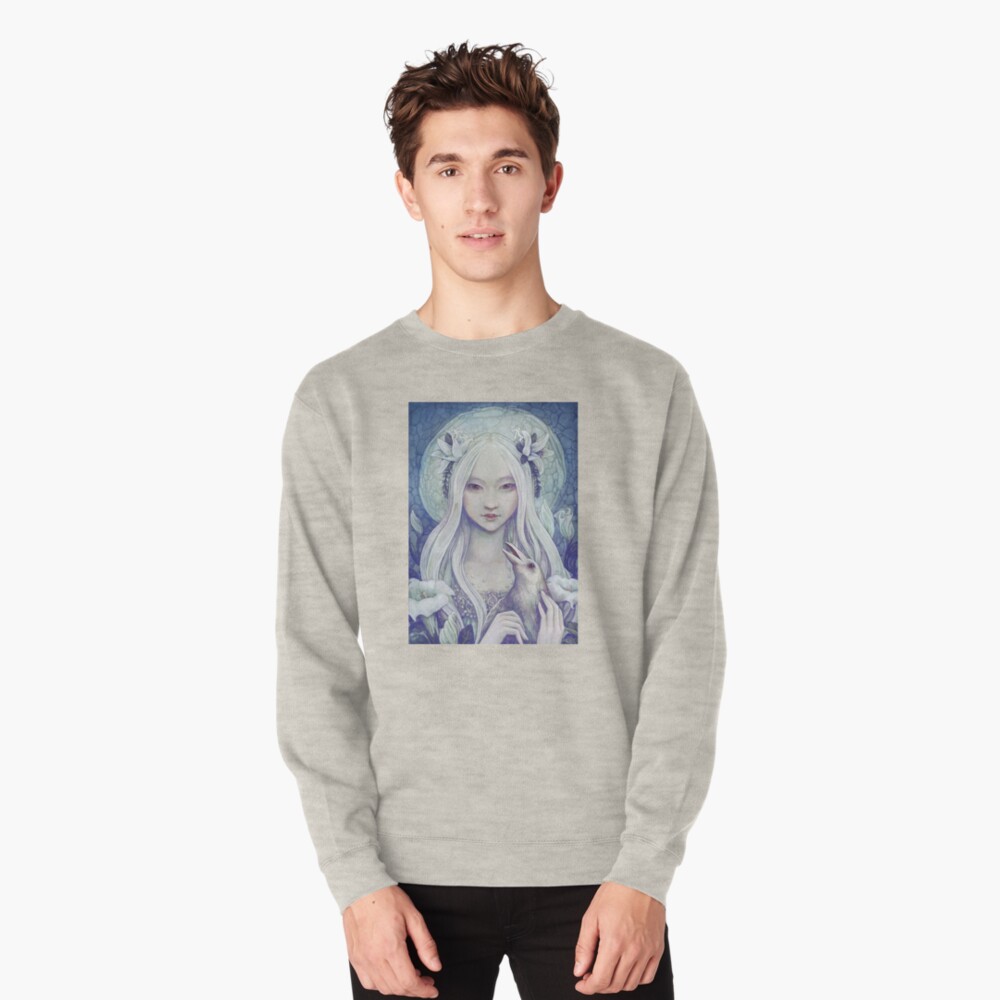 Item preview, Pullover Sweatshirt designed and sold by strijkdesign.