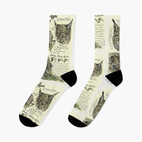 Item preview, Lynx anatomy designed and sold by Carolwellart.