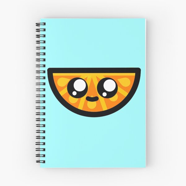 Item preview, Kawaii Orange Slice designed and sold by midnightthecat.
