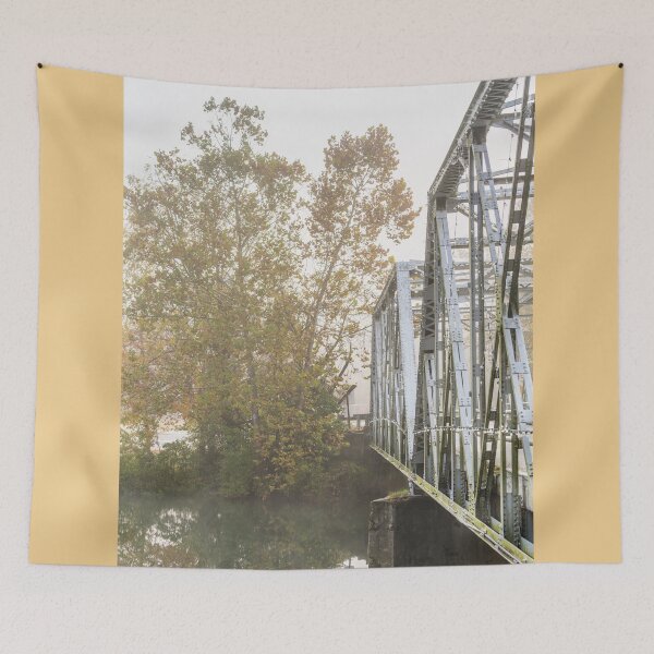 Item preview, Alongside Finley River Bridge designed and sold by mljdwhite.