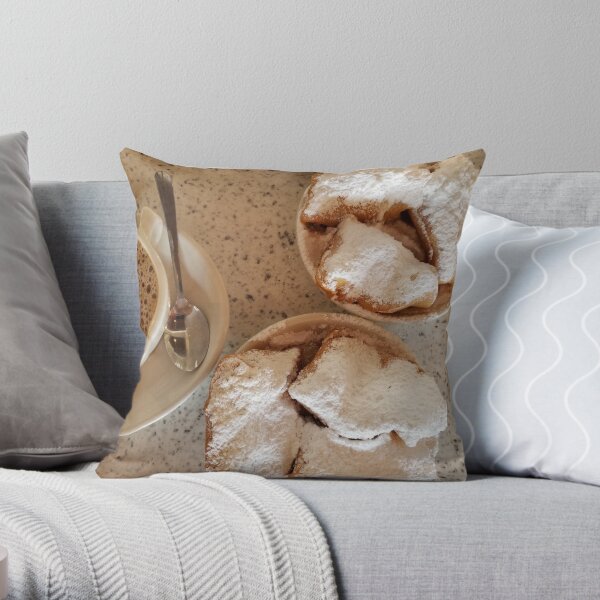 Alligator - Down In The Bayou - Grey Throw Pillow by Heather