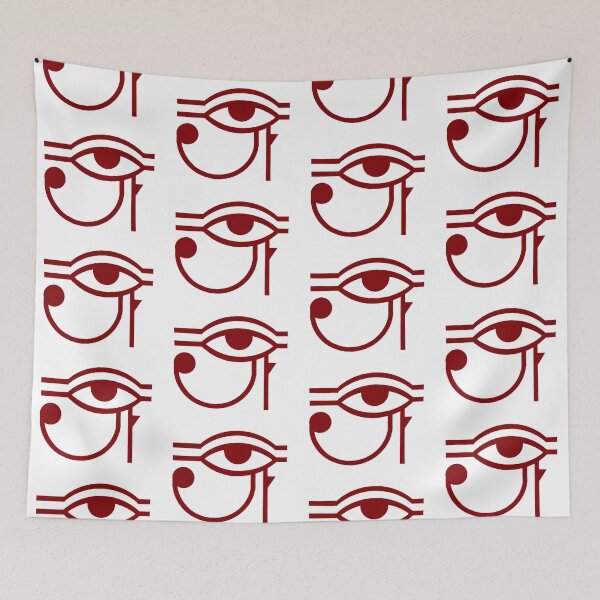 Item preview, Oudjat - Eye of Horus - red designed and sold by Silbek.