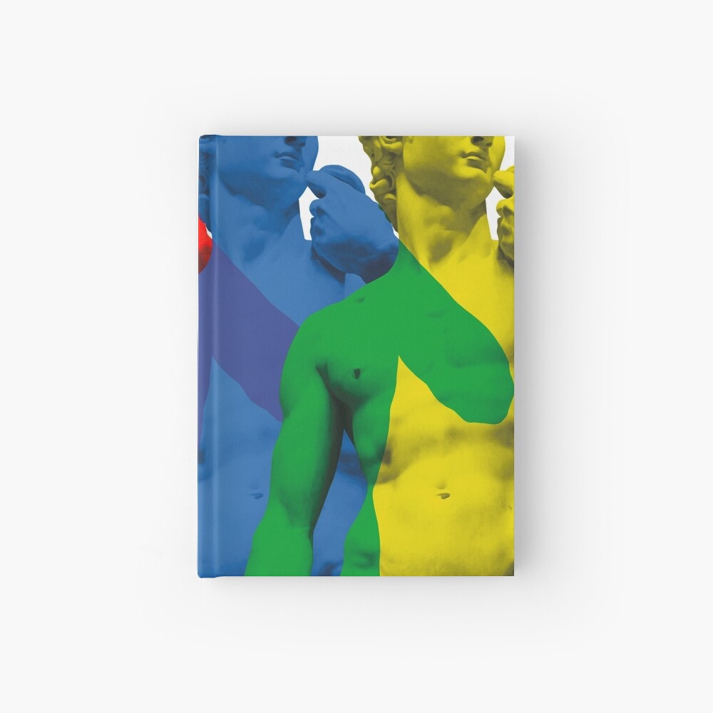 New Classicists Gadgets Merch - David Hardcover Journal