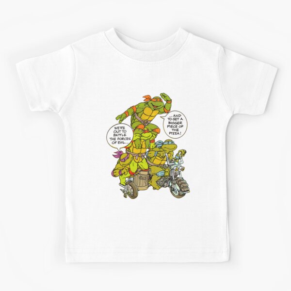 Tmnt Classic With All Ninja Turtles Toddler T-Shirt - TeeHex
