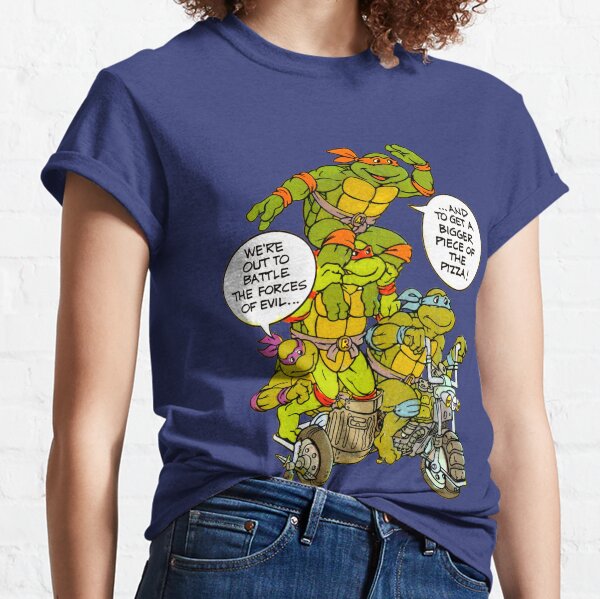 Mademark x Teenage Mutant Ninja Turtles - Original Teenage Mutant Ninja Turtles Classic Raph & Donnie Raglan Baseball Tee