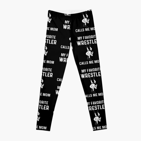 Wrestling Sportsperson Leggings for Sale by bakingbread10