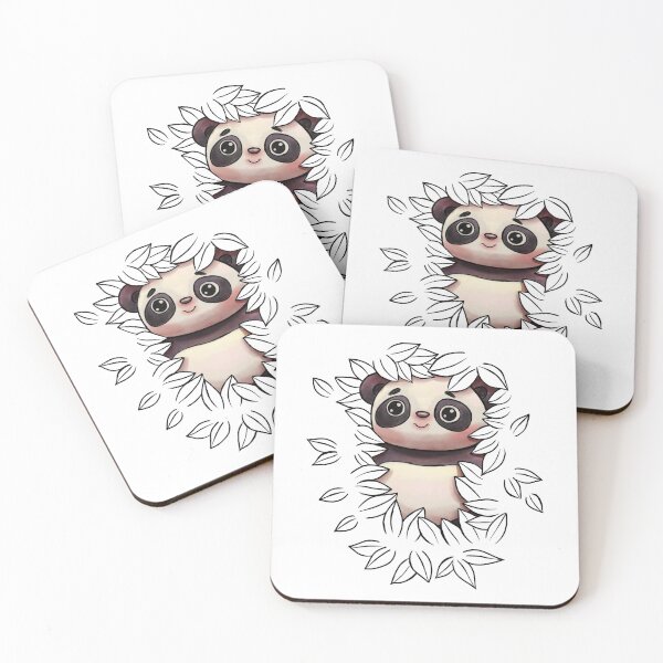 Item preview, Panda Cute Illustration Kawaii Gift designed and sold by basselelkadi.