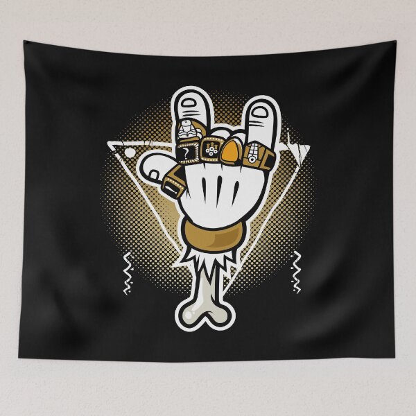 Item preview, Cartoon gangster hand. designed and sold by emphatic.