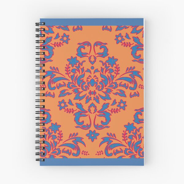 Item preview, Country Floral Orange Blue Delight designed and sold by PageDesigns.